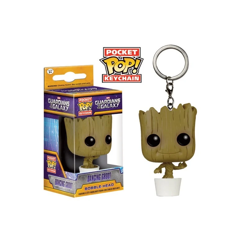 Pocket Pop Keychains : Guardians of the Galaxy - Dancing Groot 
