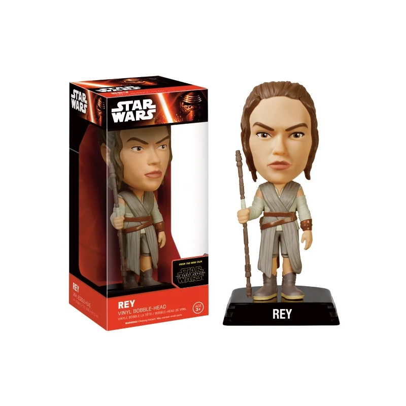 STAR WARS 7 - Wacky Wobbler - Rey - 16cm 