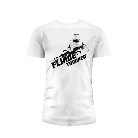 STAR WARS 7 - T-Shirt Flame Trooper - White (S) 