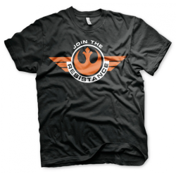 STAR WARS 7 - T-Shirt Join The Resistance Black (S) 2