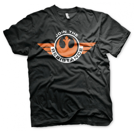 STAR WARS 7 - T-Shirt Join The Resistance Black (S) 