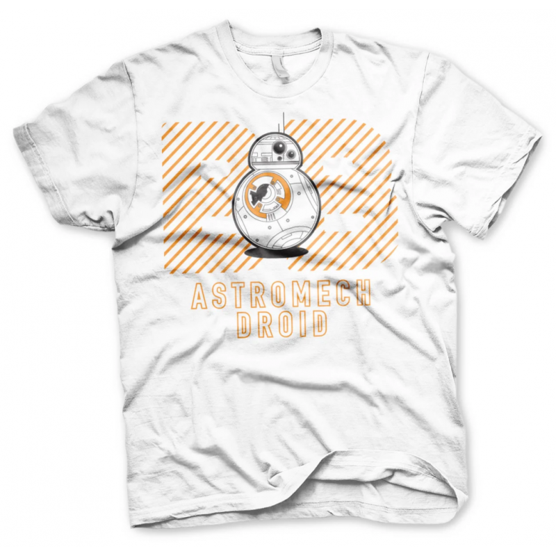 STAR WARS 7 - T-Shirt Astromech Droid White (L) 