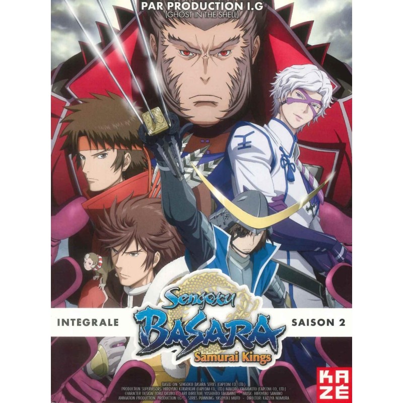 DVD - SENGOKU BASARA - INTEGRALE SAISON 2 - Coffret 3 DVD 