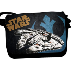 STAR WARS - Messenger Bag W/Flap - MILLENIUM FALCON 2