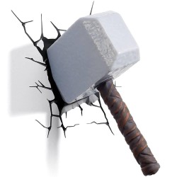 MARVEL - Lampe Decorative 3D - THOR HAMMER 