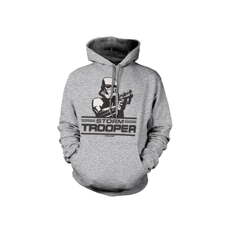 STAR WARS - Sweatshirt Aiming Stormtrooper - H.Grey (S) 