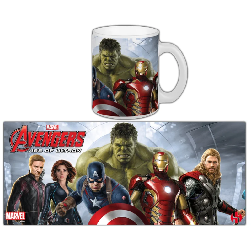 MARVEL - Mug -Avengers 2 Age of Ultron - Groupe 1 Cap 