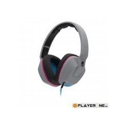 SKULLCANDY - CRUSHER Grey/Cyan/Black ( With Mic ) 