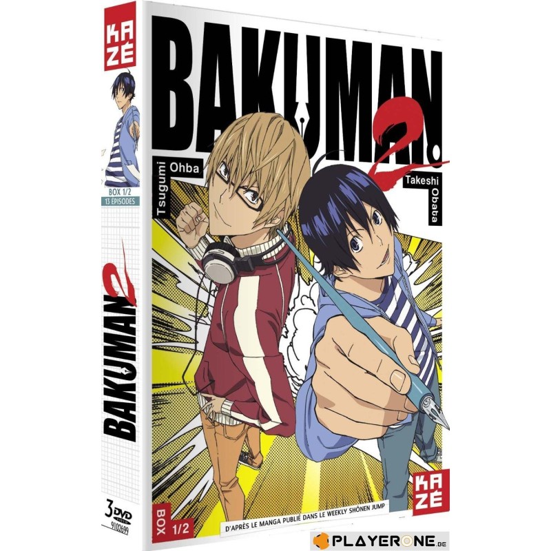 DVD - BAKUMAN - Coffret 1/2 - Saison 2 