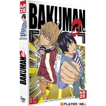 DVD - BAKUMAN - Coffret 1/2 - Saison 2 