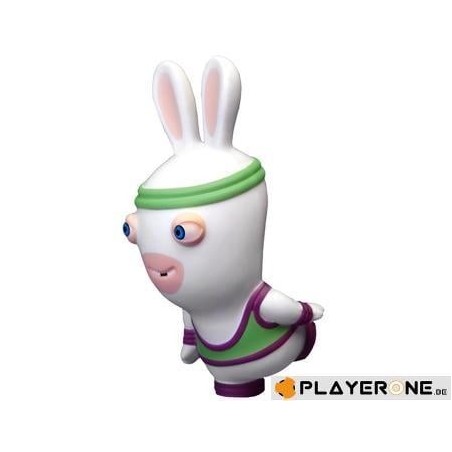 LAPINS CRETINS - Figurine Anti Stress - Modele 2 - Sport (10 Cm) 
