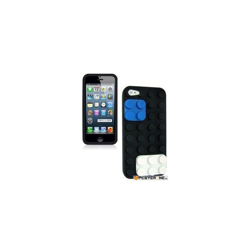 BUMPER - Housse LEGO IPhone 5 - Noir 