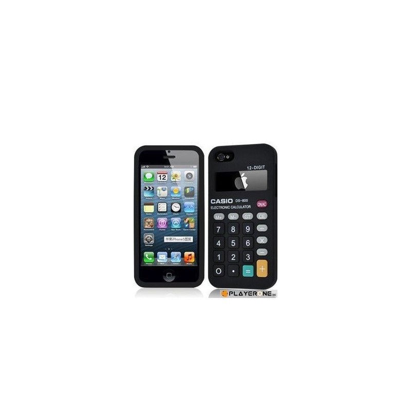 BUMPER - Housse CALCULATRICE IPhone 5 - Noir 
