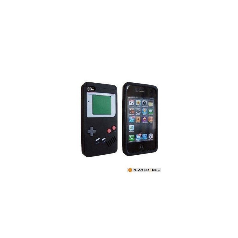 BUMPER - Housse GAME BOY IPhone 4 - Noir 