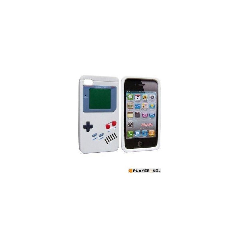 BUMPER - Housse GAME BOY IPhone 4 - Gris 