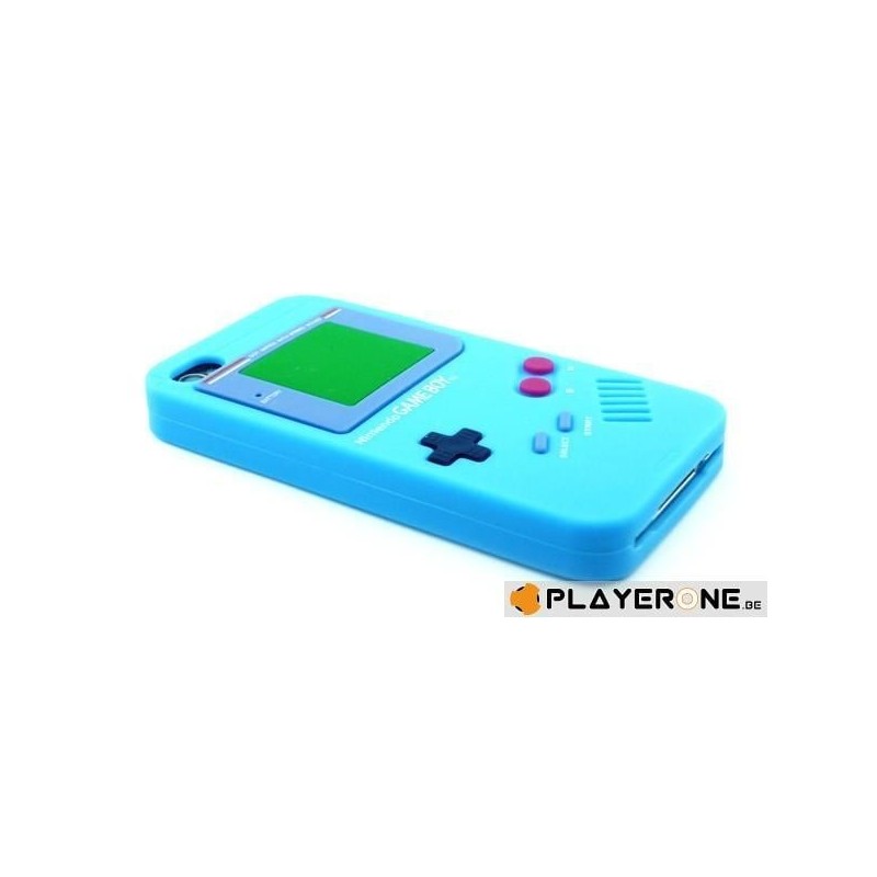 BUMPER - Housse GAME BOY IPhone 4 - Bleu 