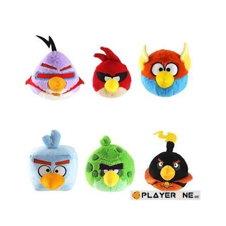 ANGRY BIRDS SPACE - Assort. Peluches animées 12 Cm ( Box of 12 ) 