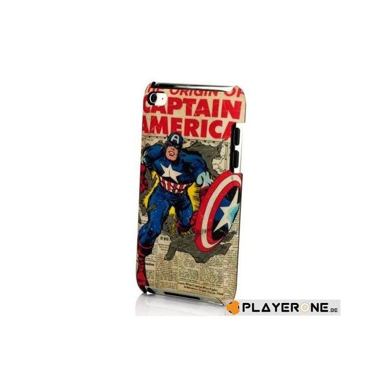 PDP - MOBILE - Marvel Capt. America Newsletter Clip Case IPod Touch 4 