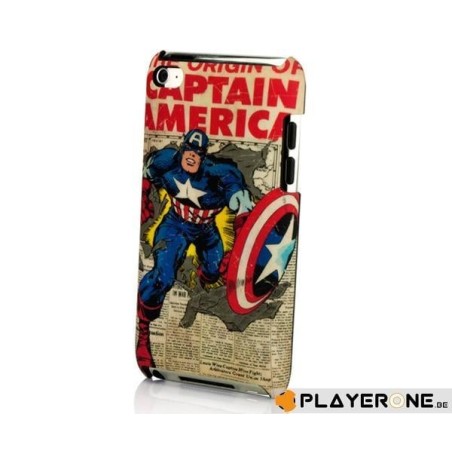 PDP - MOBILE - Marvel Capt. America Newsletter Clip Case IPod Touch 4 