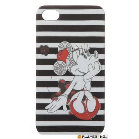 PDP - MOBILE - Disney Classic Minnie Stripes Clip Case IPhone 4/4S 