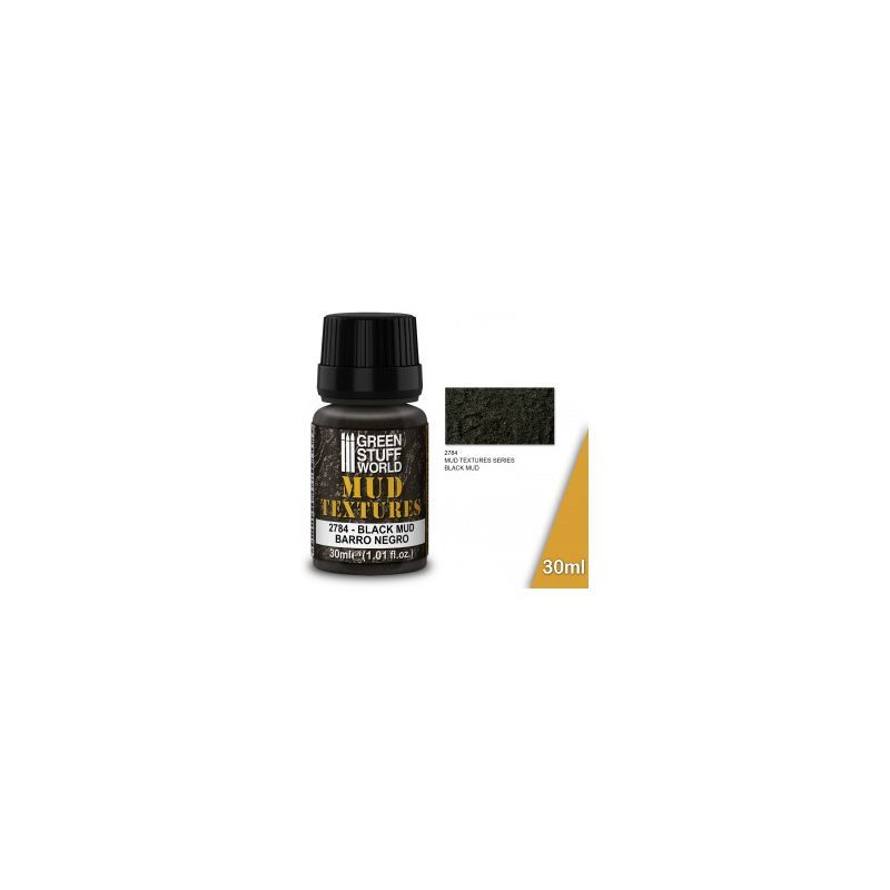 Textures de boue - BOUE NOIRE 30ml