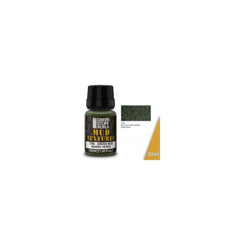 Textures de boue - BOUE VERTE 30ml