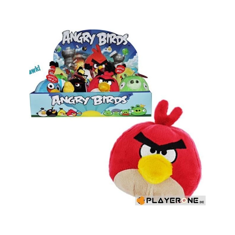 ANGRY BIRDS - Assort. Peluches animées 10 Cm ( Box of 24 ) 