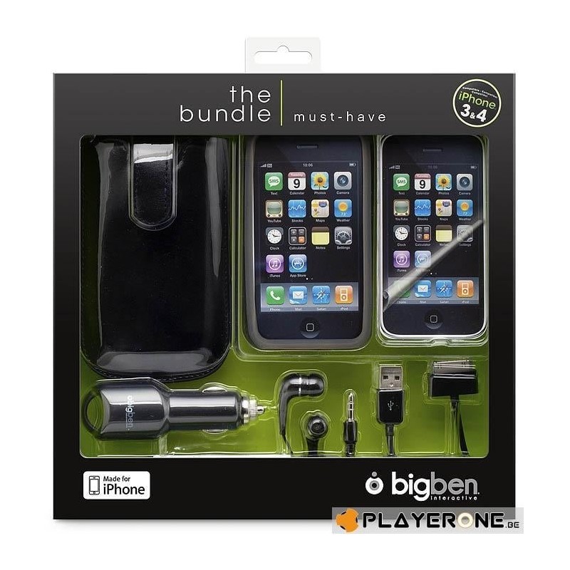IPhone - Bundle Must Have Black (Big Ben) Iphone 3 & 4 