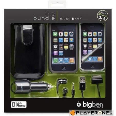 IPhone - Bundle Must Have Black (Big Ben) Iphone 3 & 4 