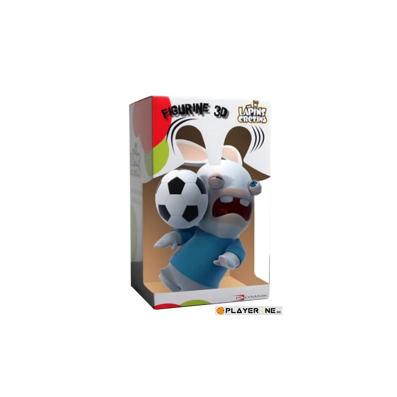 LAPINS CRETINS - Figurine 3D Lapin Foot ( 21 cm ) 