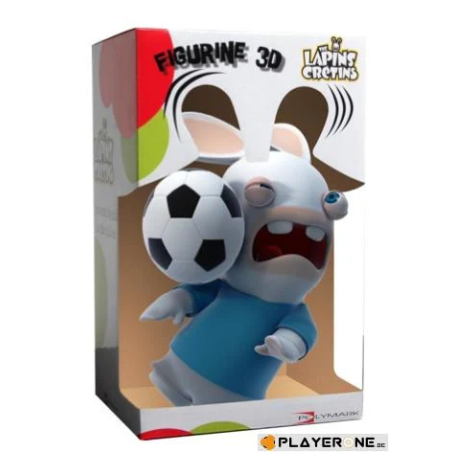 LAPINS CRETINS - Figurine 3D Lapin Foot ( 21 cm ) 