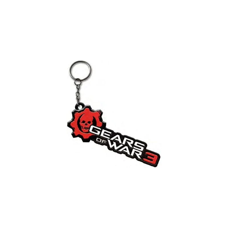 GEARS OF WAR 3 - Metal Key Chain Logo 