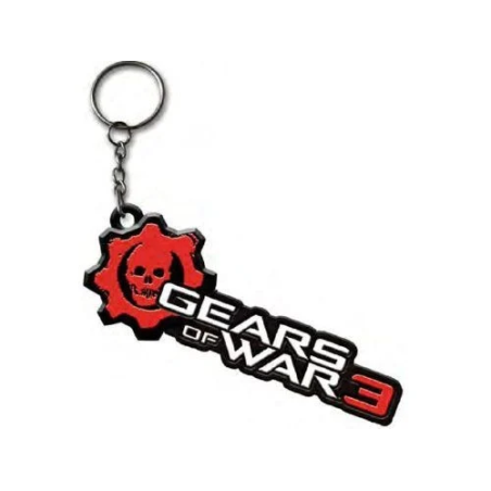 GEARS OF WAR 3 - Metal Key Chain Logo 