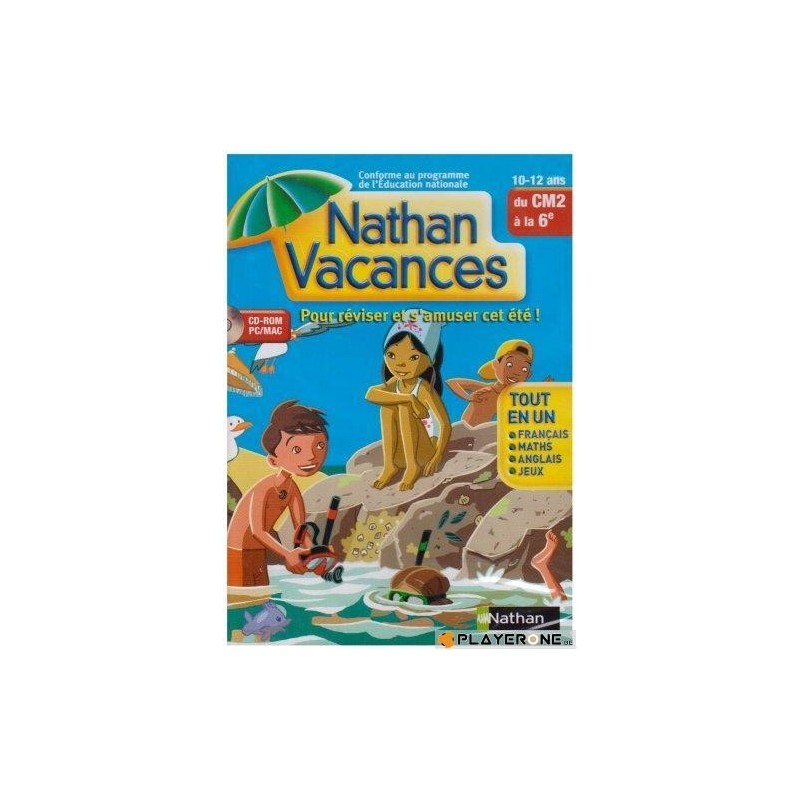 Nathan Vacances : 10-12 ans (PC/MAC) 