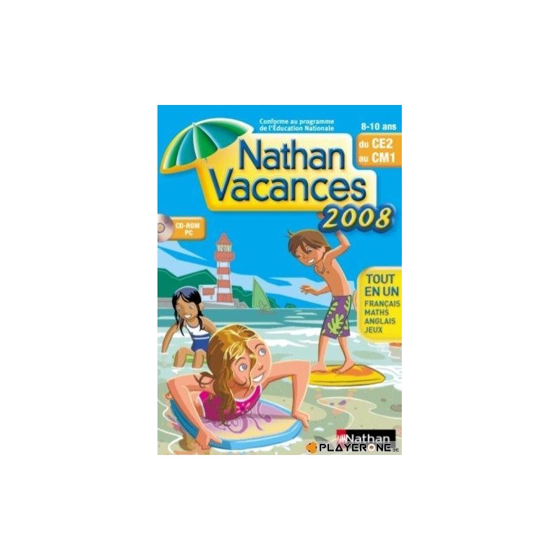 Nathan Vacances 2008 : 8-10 ans 