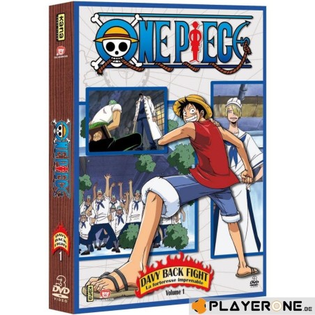 ONE PIECE DAVY BLACK FIGHT - Vol 1 (3DVD) 