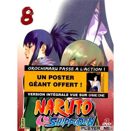 NARUTO SHIPPUDEN - Vol 08 - (3DVD) 