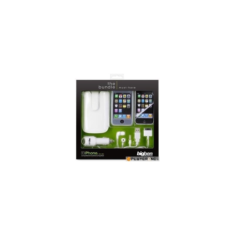 IPhone - Bundle Must Have White (Big Ben) Iphone 3 & 4 