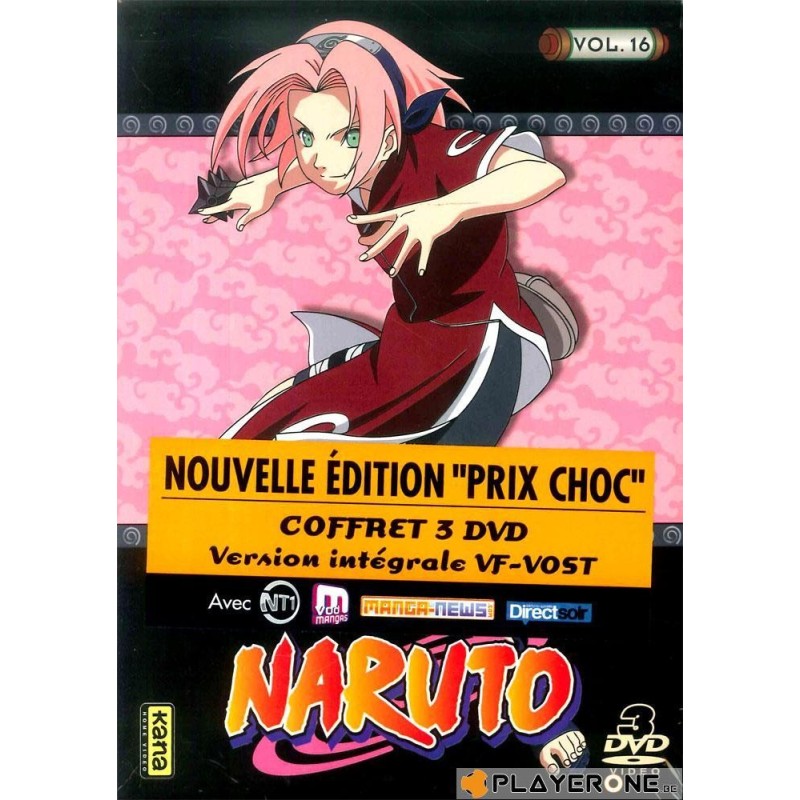 NARUTO - Vol 16 - (3DVD) SLIM BOX 