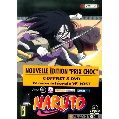 NARUTO - Vol 06 - (3DVD) SLIM BOX 
