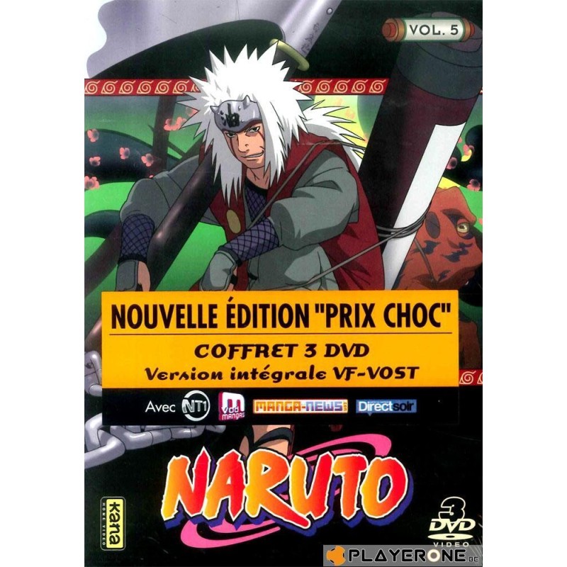NARUTO - Vol 05 - (3DVD) SLIM BOX 