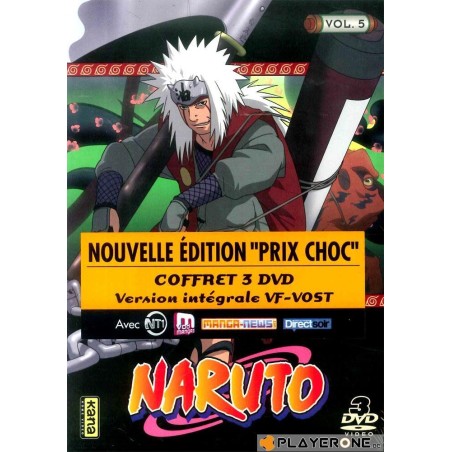 NARUTO - Vol 05 - (3DVD) SLIM BOX 