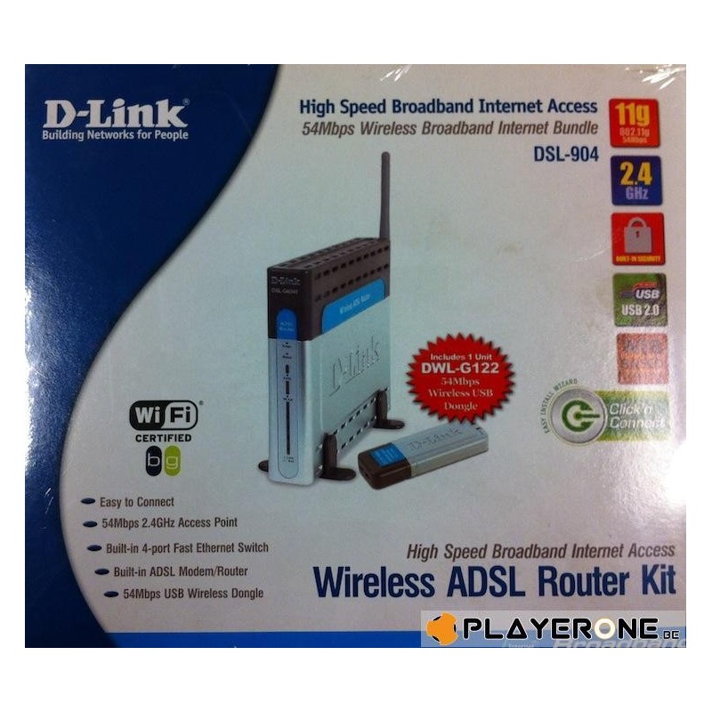 Wireless ADSL Router Kit D-Link 