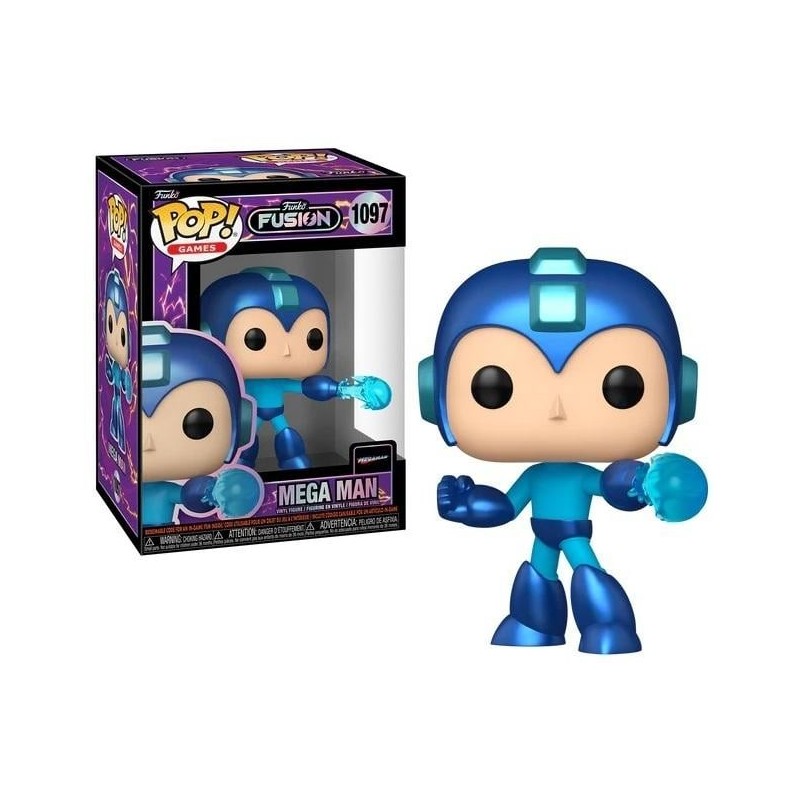FUNKO FUSION - POP Games N° 1097 - Mega Man avec chase 