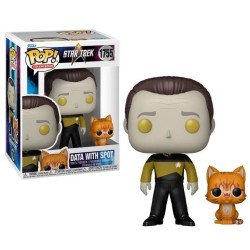 STAR TREK THE NEXT GENERATION - POP & Buddy NÂ° 1755 - Data avec Spot 2