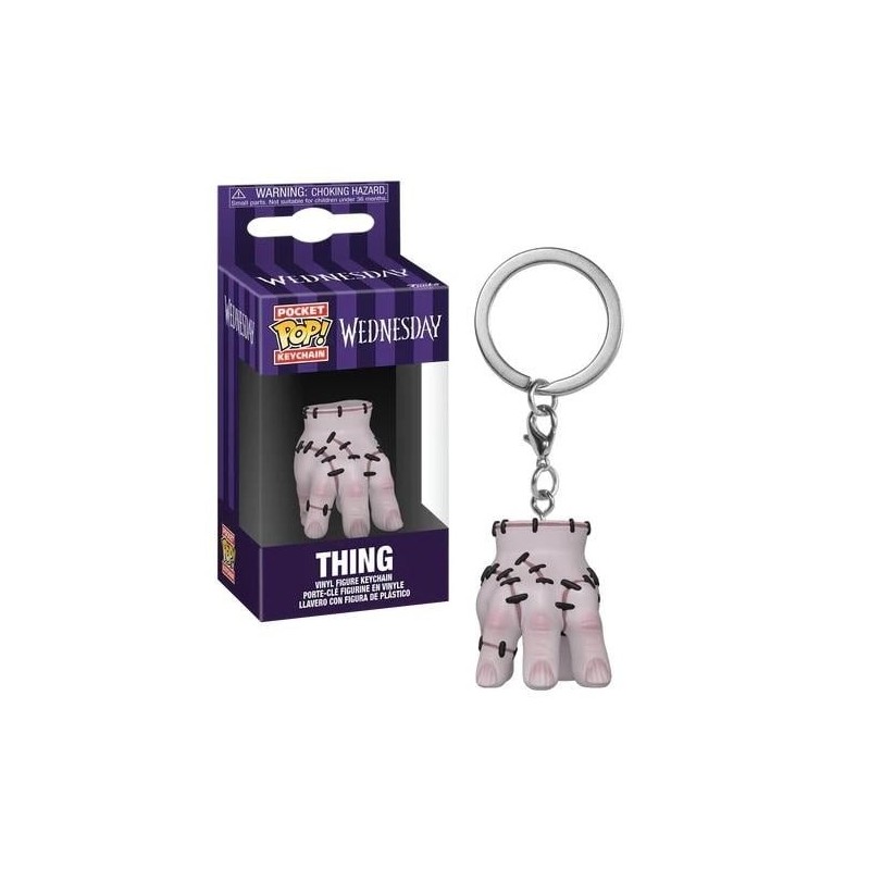 MERCREDI - Pocket Pop Keychain - La Chose 