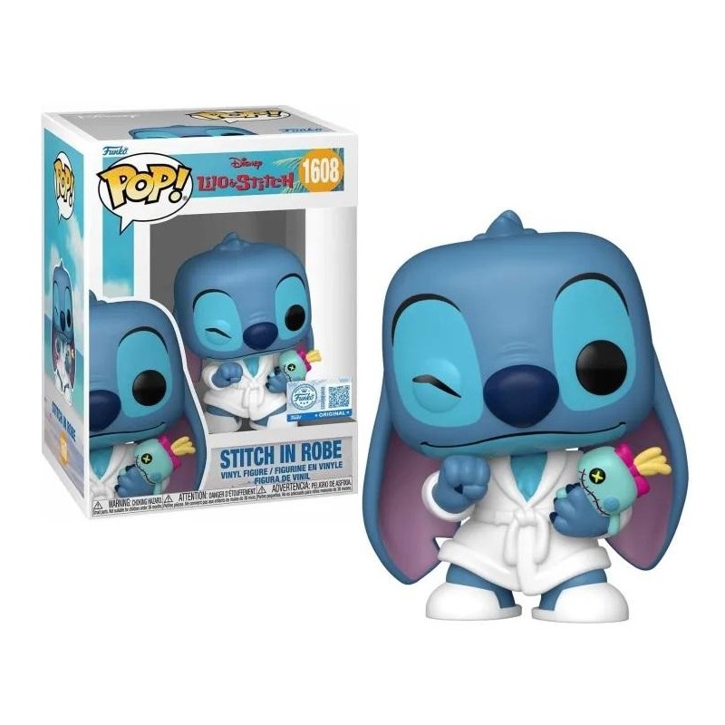 LILO & STITCH - POP Disney N° 1608 - Stitch en robe de chambre 