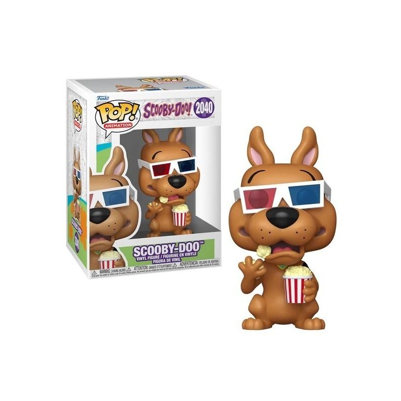 SCOOBY DOO - POP Animation N° 2040 - Scooby Doo (in 3D glasses) 