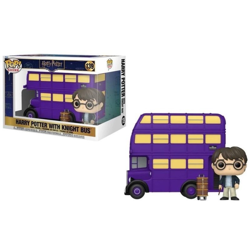 HARRY POTTER - POP Ride Super Deluxe N° 139 - Harry avec Magicobus 