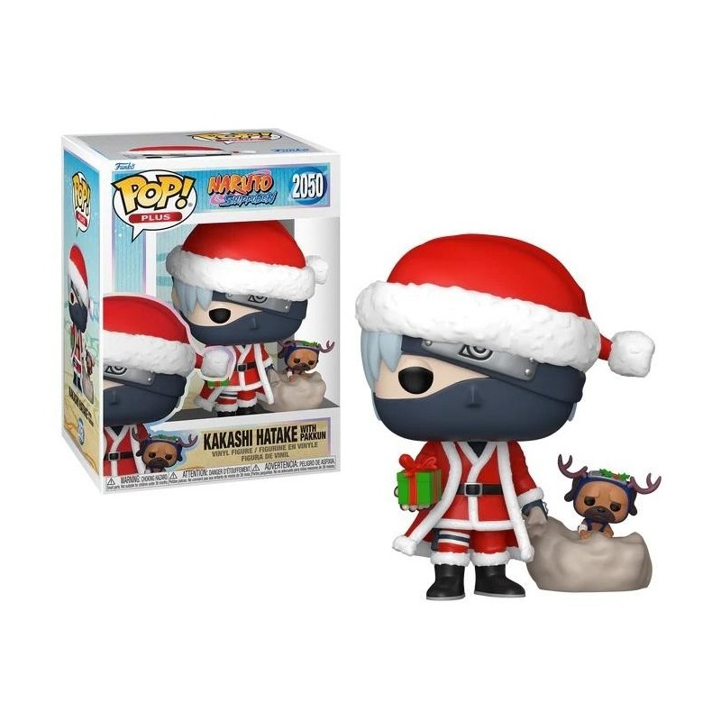 NARUTO SHIPPUDEN - POP Plus N° 2050 - Kakashi with Pakkun (Holiday) 